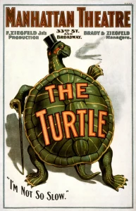 Turtle 1898 Manhattan Theatre poster