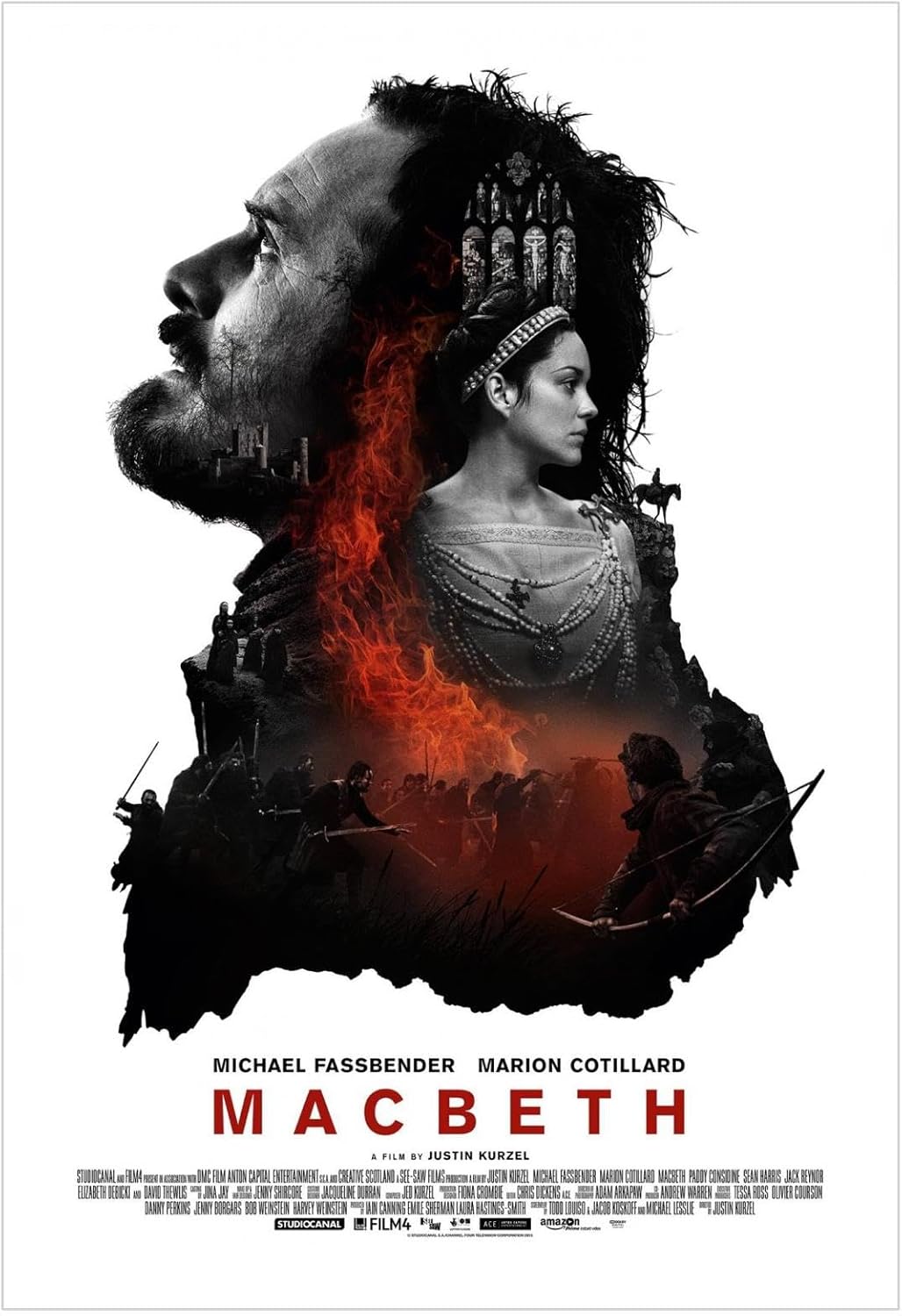 Macbeth film poster canvas print (36×24 inches / 90×60 cm)